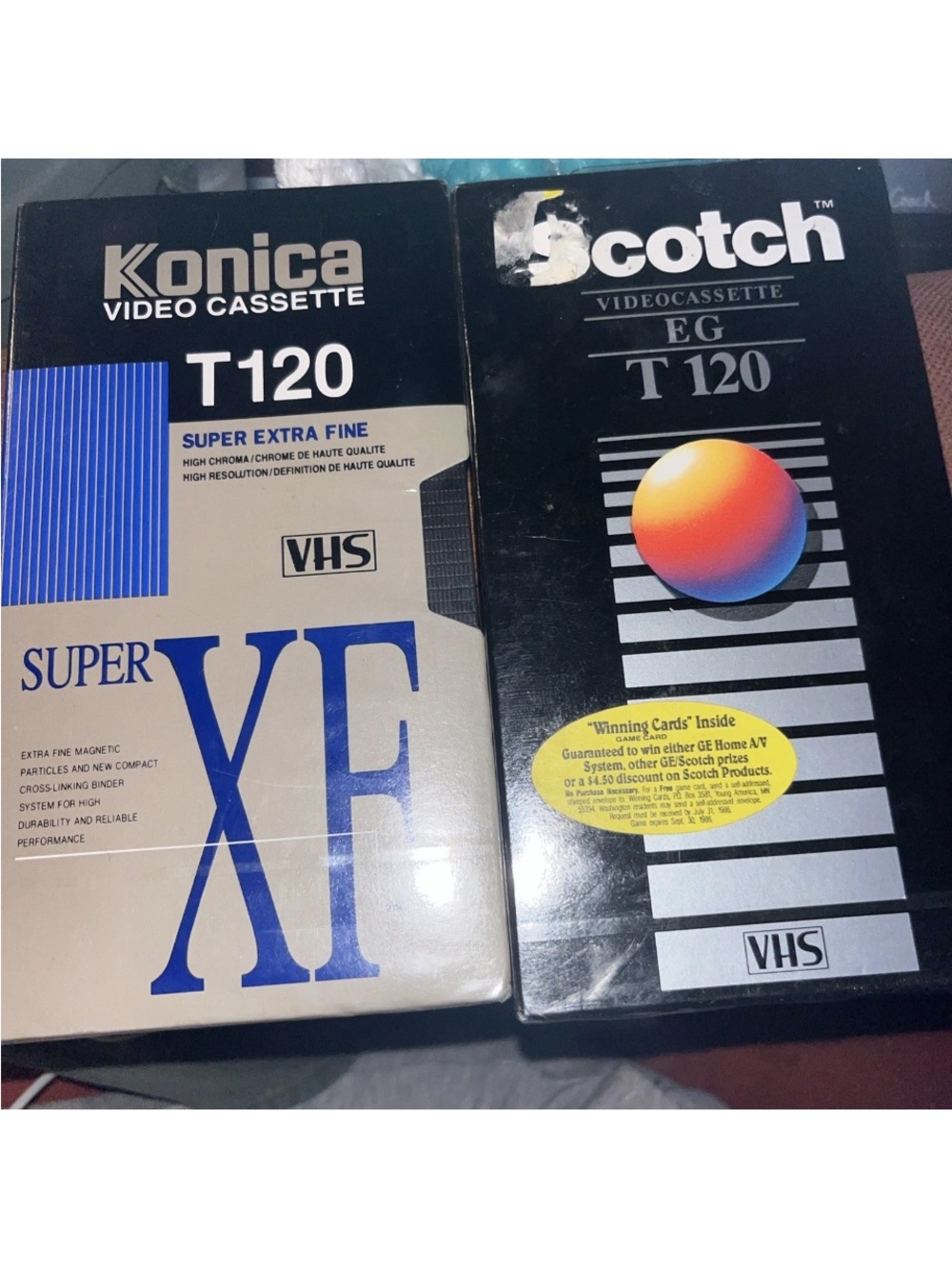 Vintage Bundle Lot of 3 Recording VHS tapes sealed NIB